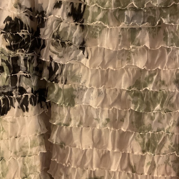 Y2K ruffle tank top lace trim - Picture 3 of 6